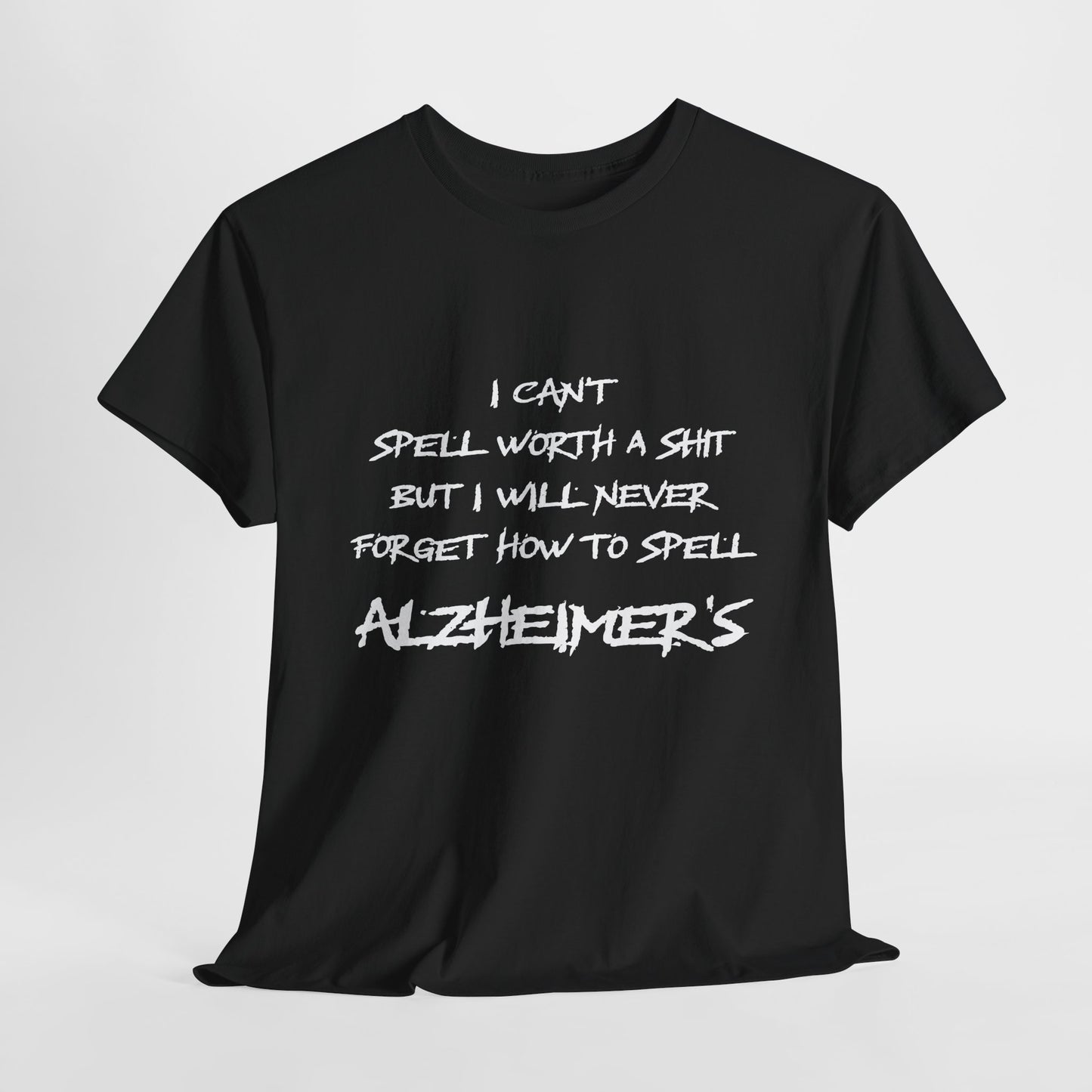 Won’t forget Alzheimer's Awareness Unisex Tee, Alzheimer's Support Shirt, Humor Tee, Awareness Gift, Statement Cotton Tee