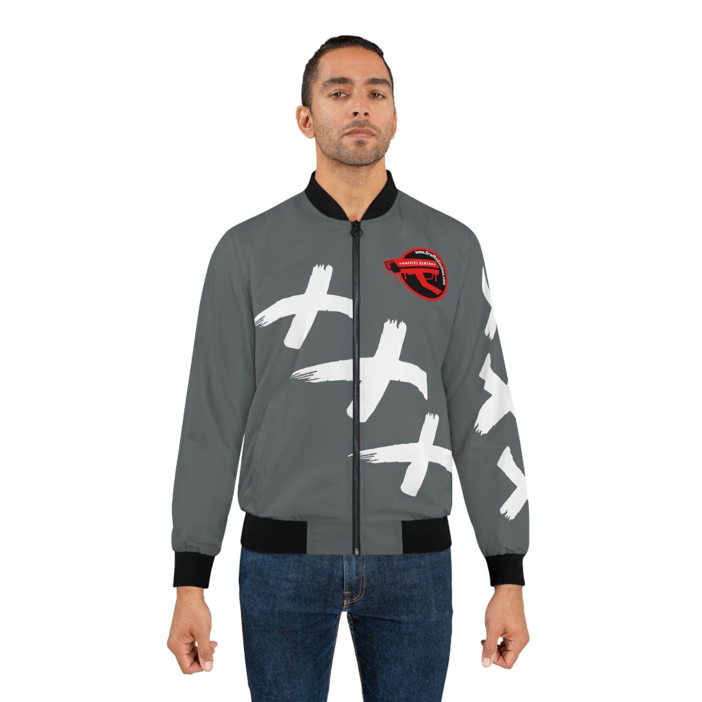 Men's Graffiti Bomber Jacket New Drop