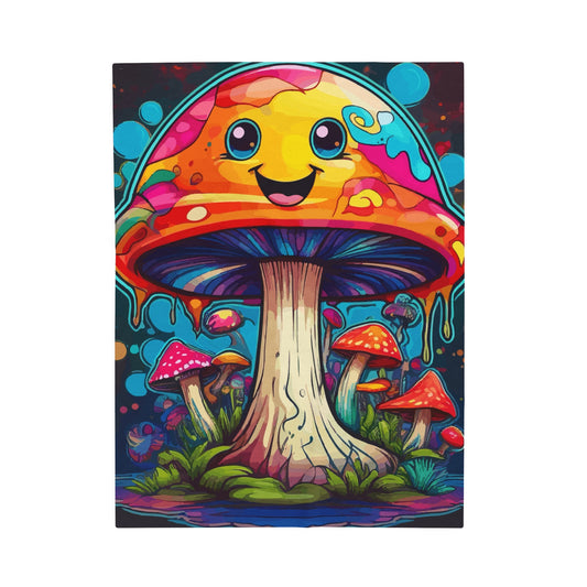 Graffiti Velveteen Plush Blanket