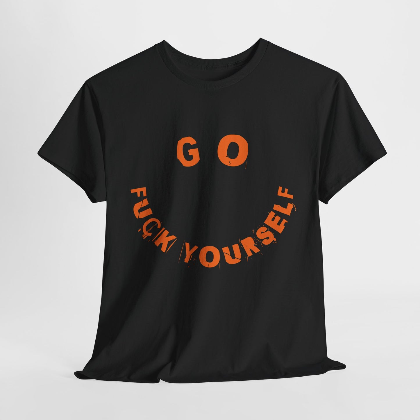 Graffiti Tee - Unisex Cotton T-Shirt - Go Fu*k Yourself - Epic Graphic T-Shirt