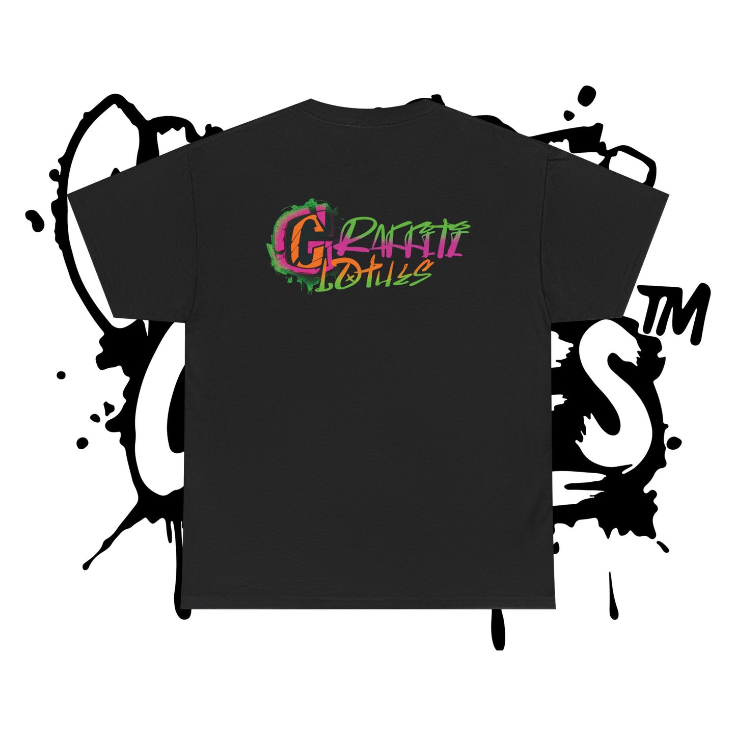 Graffiti Tee - Unisex Cotton T-Shirt - Go Fu*k Yourself - Epic Graphic T-Shirt