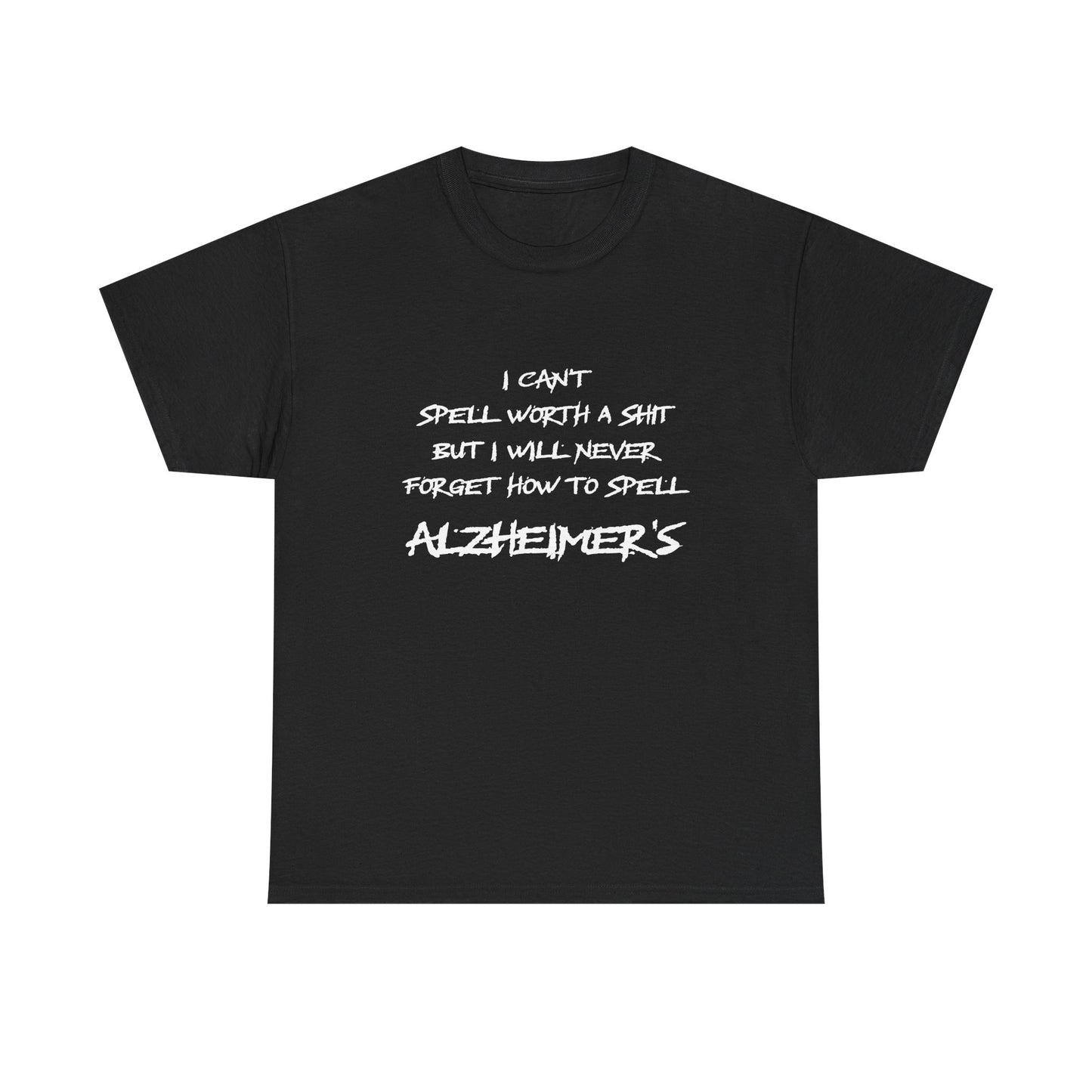Won’t forget Alzheimer's Awareness Unisex Tee, Alzheimer's Support Shirt, Humor Tee, Awareness Gift, Statement Cotton Tee