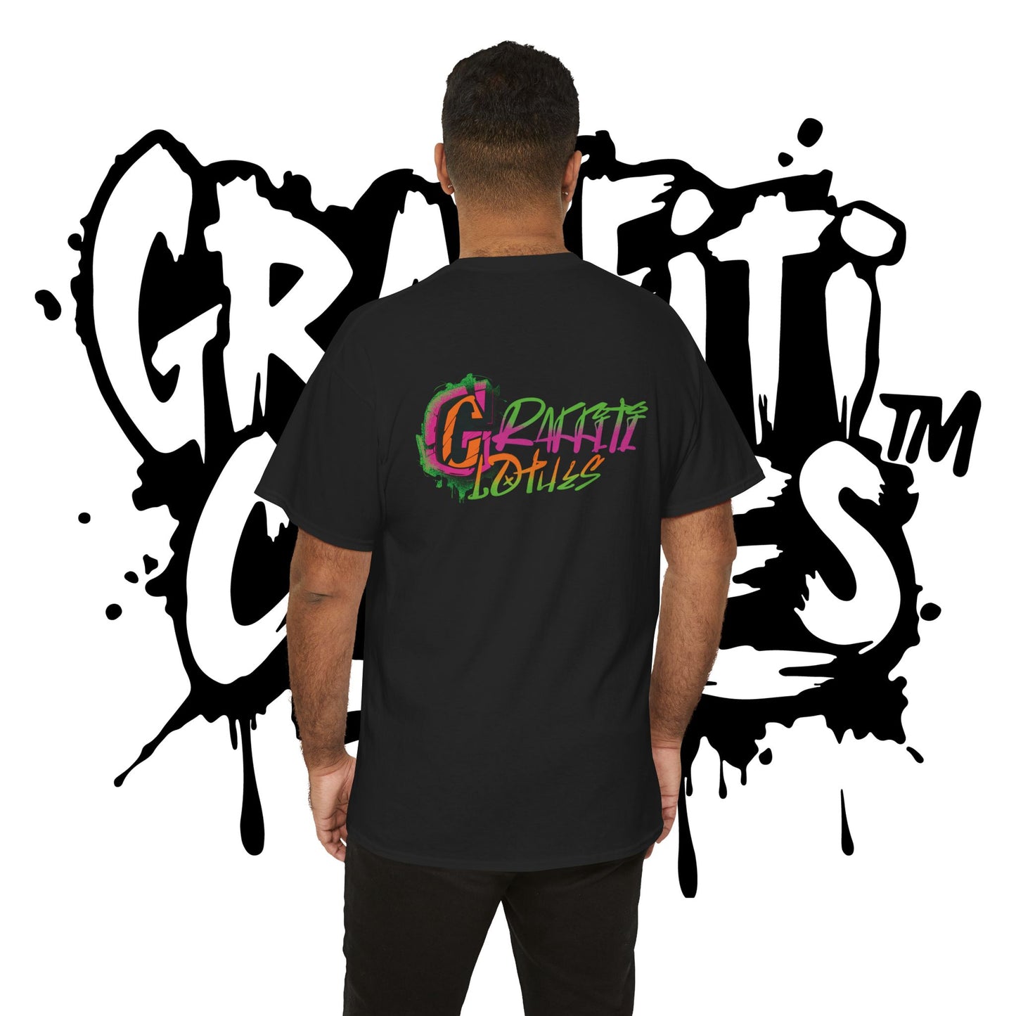 Graffiti Tee - Unisex Cotton T-Shirt - Go Fu*k Yourself - Epic Graphic T-Shirt