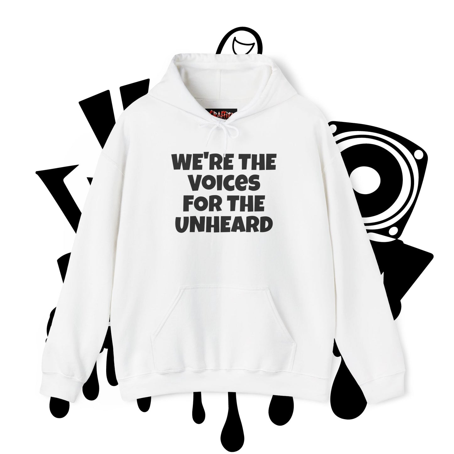 Graffiti Mental Health Awareness Hoodie Sweatshirt 2025 Drop