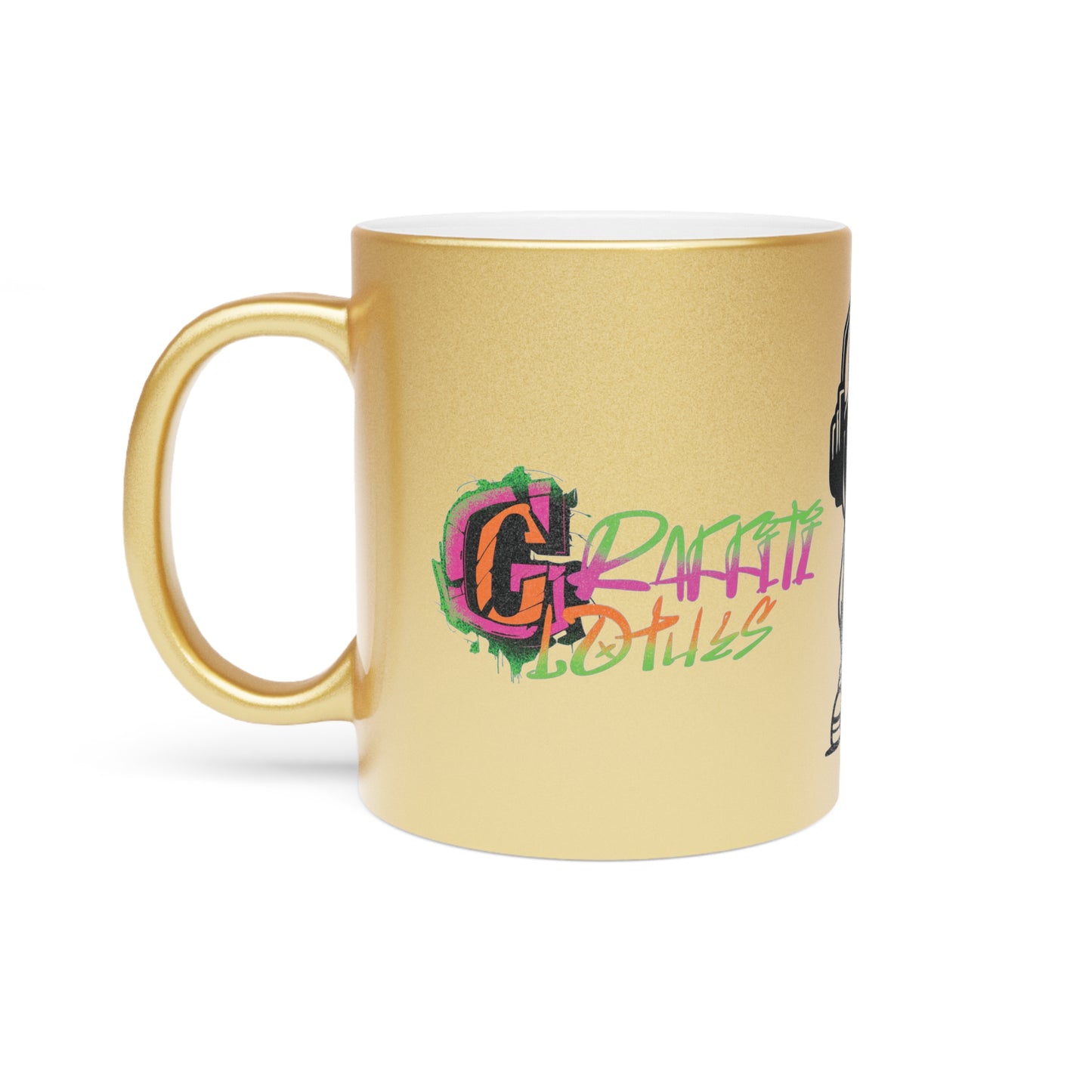 Graffiti Beat Drips Metallic Mug limited edition