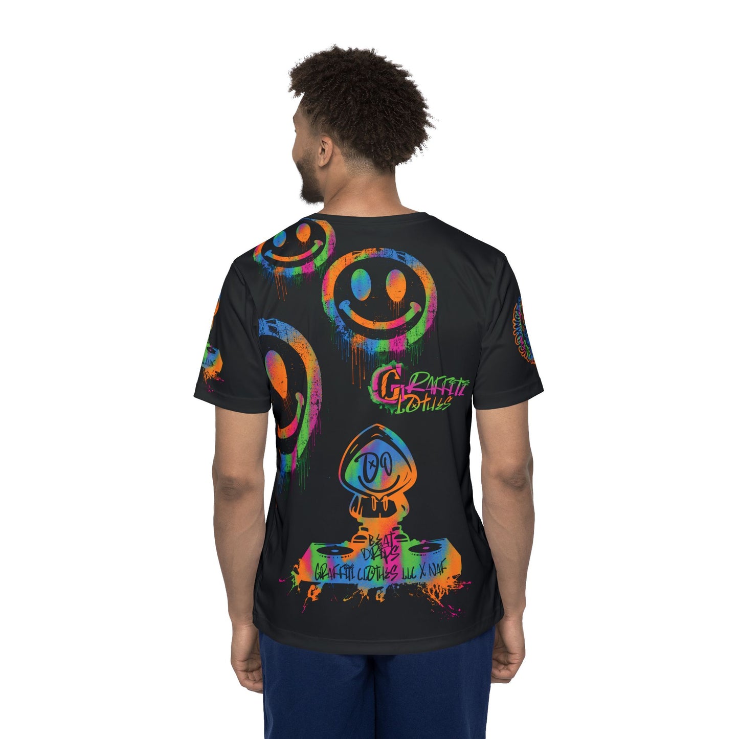 Sports Jersey Beat Drips Collaboration with Graffiti Clothes LLC and NAF Revival