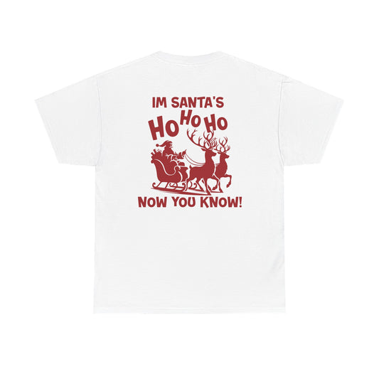 Funny Christmas Graffiti Tee — “I’m Santa’s …” Holiday Graphic T-Shirt