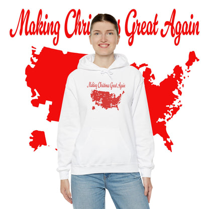Christmas Hoodie - Unisex Heavy Blend™ Hooded Sweatshirt for Making Christmas Great Again