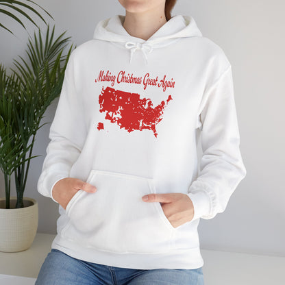 Christmas Hoodie - Unisex Heavy Blend™ Hooded Sweatshirt for Making Christmas Great Again