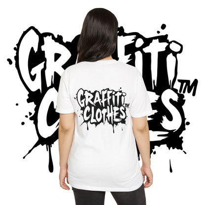 T-Shirt — "Real Men Talk About Their Shit" Bold Graphic Tee (Graffiti Clothes)