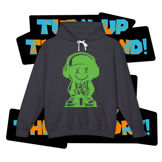 Unisex Graffiti-Style Hip Hop Hoodie, Trendy Streetwear, Urban Fashion, Beat Drips Sweatshirt, Music Lover Gift, Festival Wear, Casual [...]