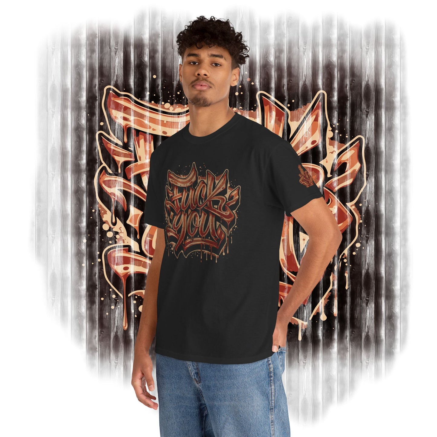 GRAFFITI CLOTHING F*UCK YOU BACON TEE