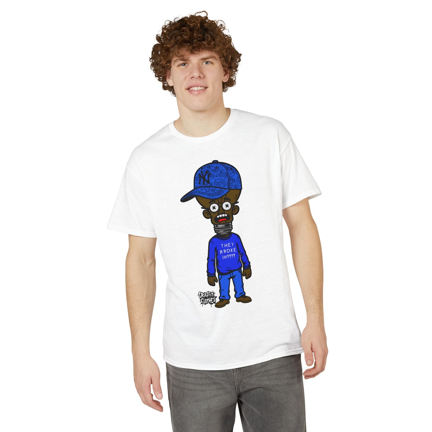 They Broke In!!! Graffiti T-Shirt