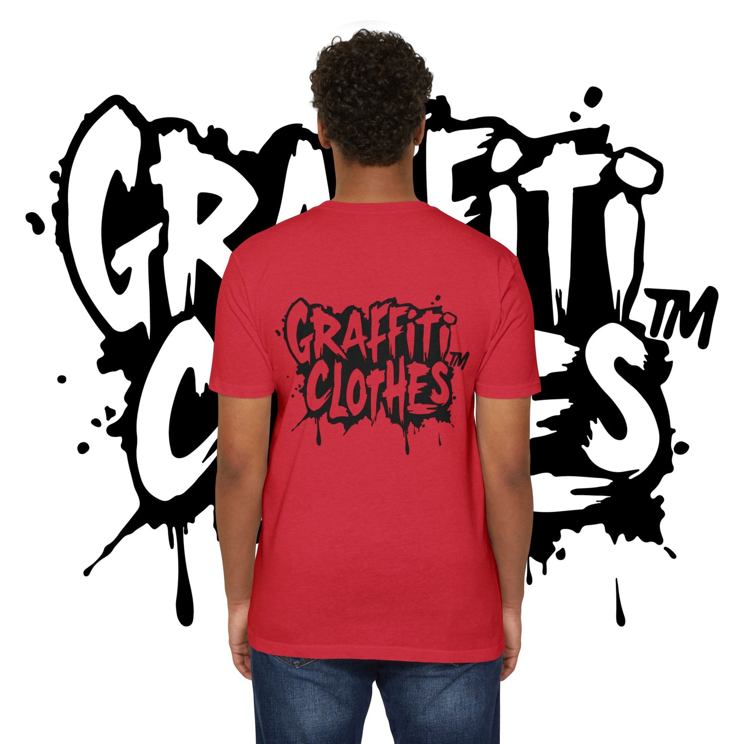 T-Shirt — "Real Men Talk About Their Shit" Bold Graphic Tee (Graffiti Clothes)