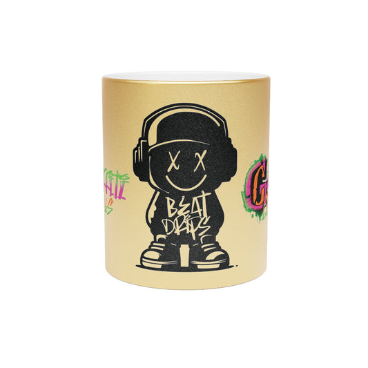Graffiti Beat Drips Metallic Mug limited edition