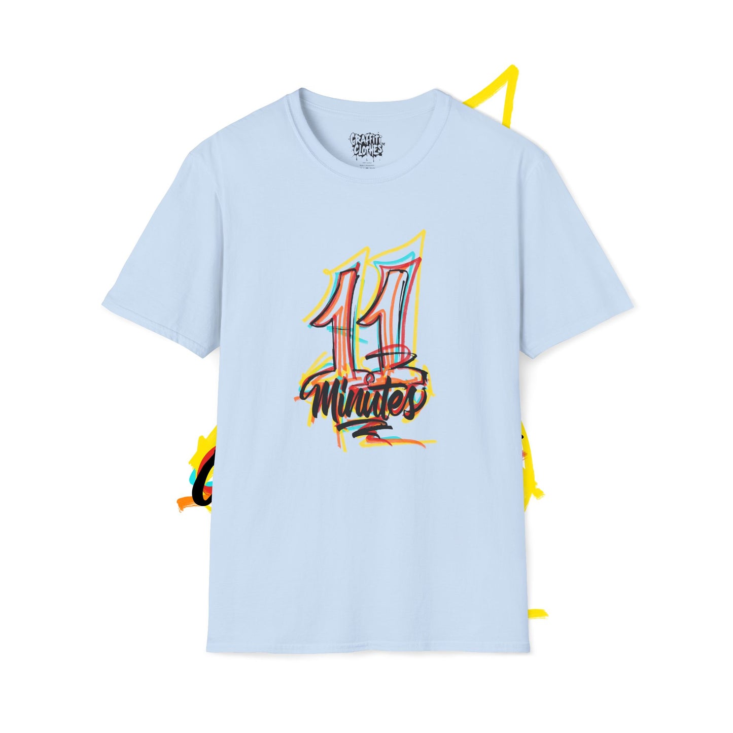 Graffiti Fentanyl Crisis Awareness T-Shirt — 'Every 11 Minutes' Memorial Tee