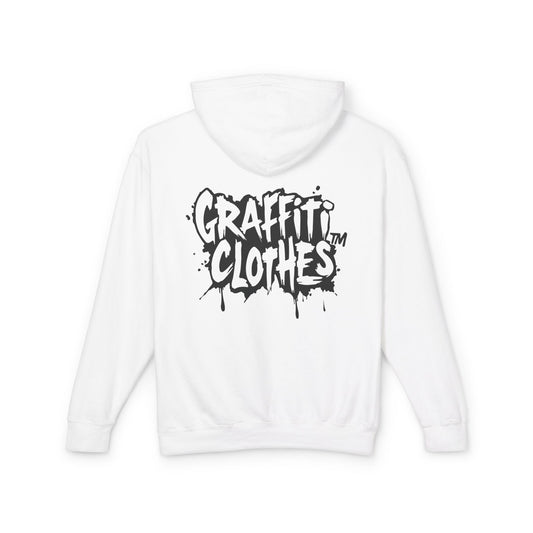 Graffiti Clothes Hoodie — "Don't Hate the Media Become the Media" Streetwear Pullover