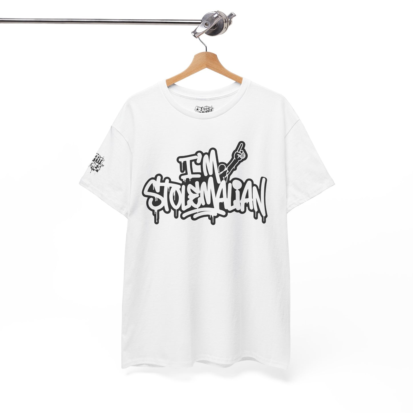Graffiti 'I'm Stolemalian” Tee — Urban Streetwear T‑Shirt