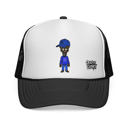 Trucker Cap — lightbulb head they broke in!!! Graffiti Hats