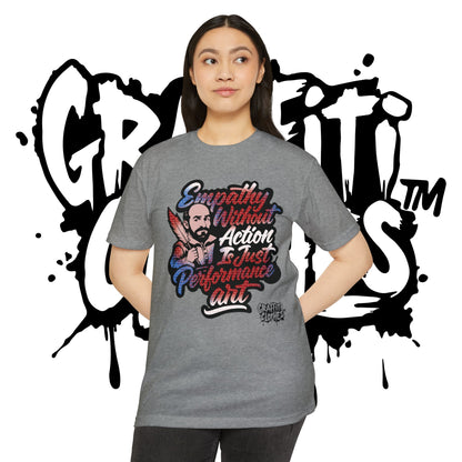 Empathy Without Action Is Just Performance Art