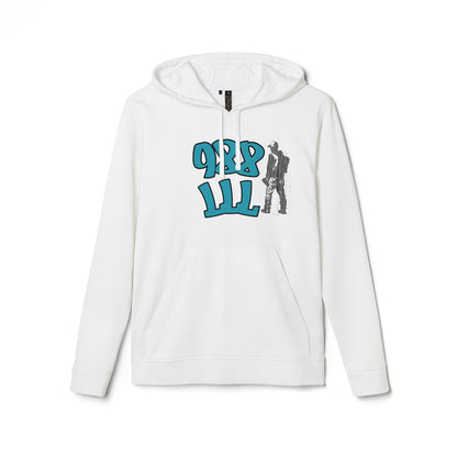 Graffiti Fleece Hoodie Suicide Prevention Hotline 988 LLL Live Long Logan Tribute