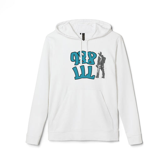 Graffiti Fleece Hoodie Suicide Prevention Hotline 988 LLL Live Long Logan Tribute