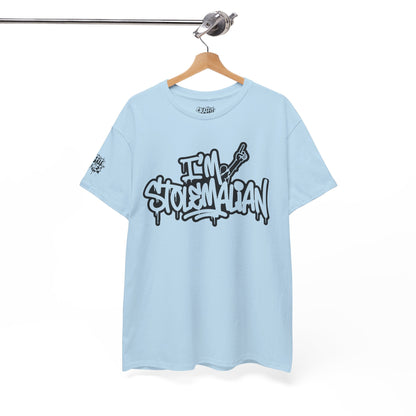 Graffiti 'I'm Stolemalian” Tee — Urban Streetwear T‑Shirt