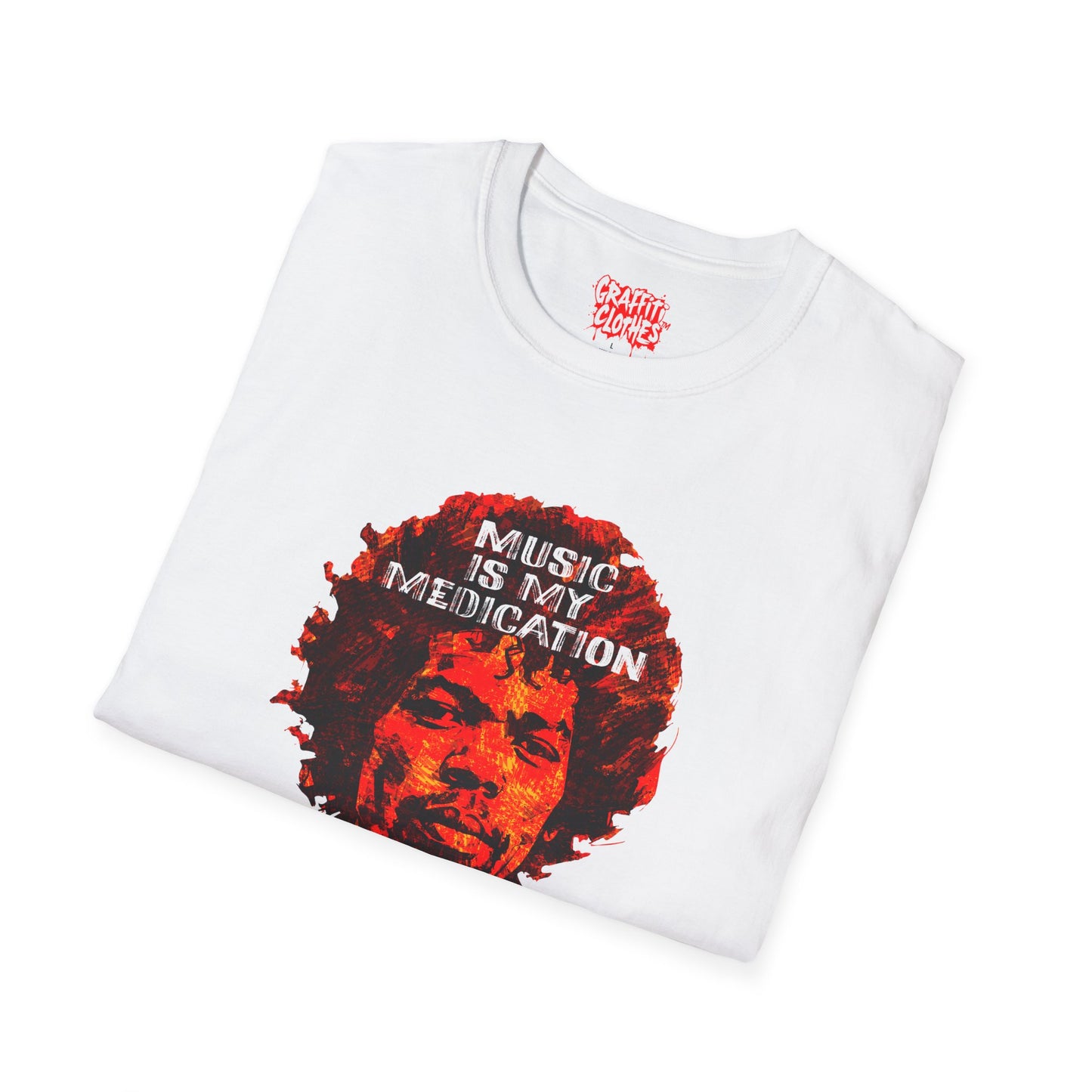 Music Is My Medication T-Shirt — Vintage Soul Music Prescription Tee