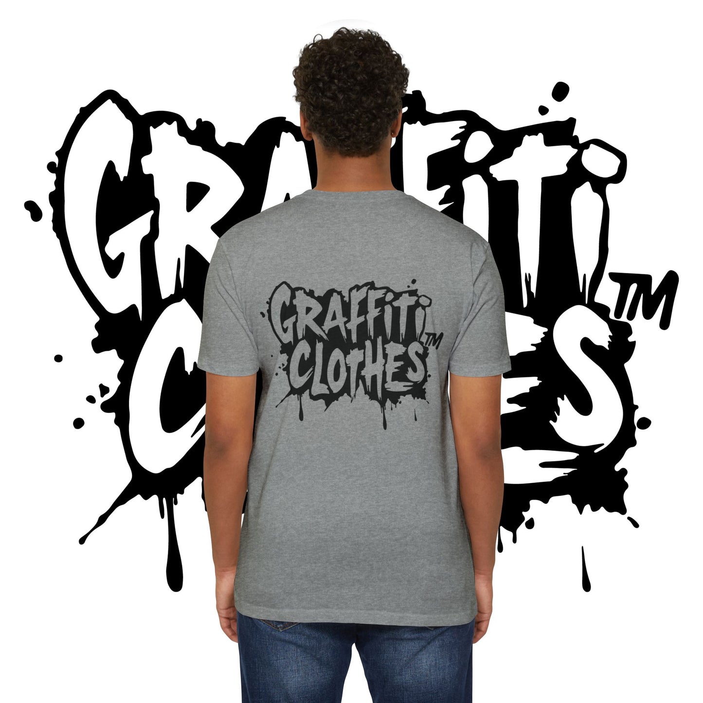 T-Shirt — "Real Men Talk About Their Shit" Bold Graphic Tee (Graffiti Clothes)