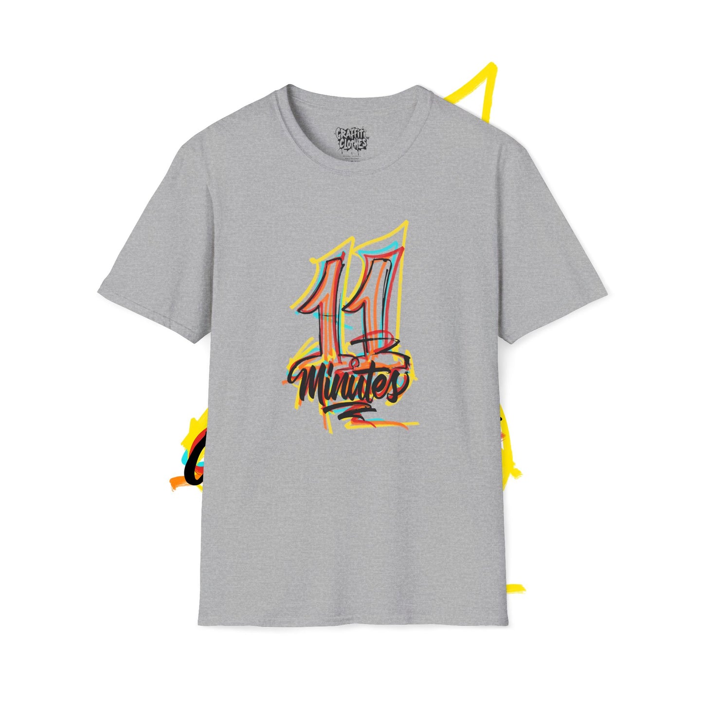 Graffiti Fentanyl Crisis Awareness T-Shirt — 'Every 11 Minutes' Memorial Tee