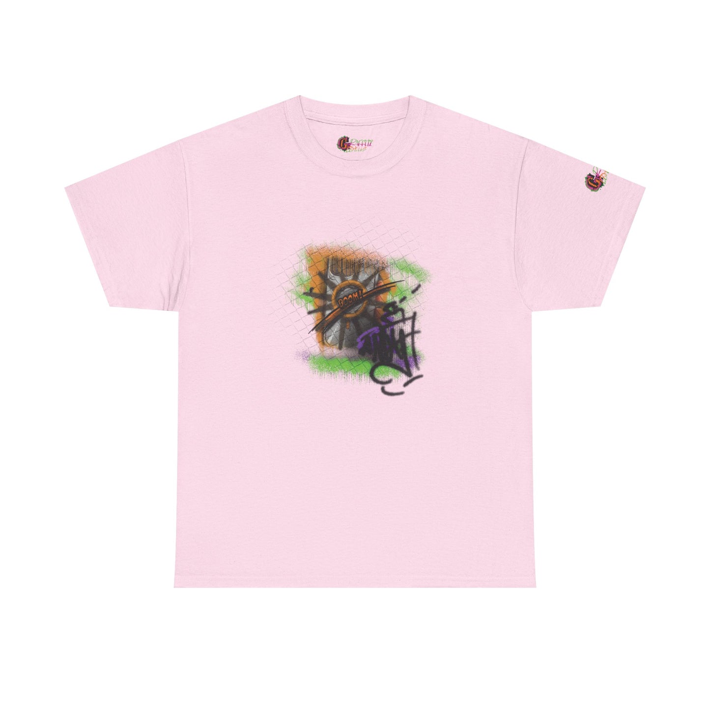 Abstract Graffiti Art T-Shirt — Colorful Urban Streetwear Tee