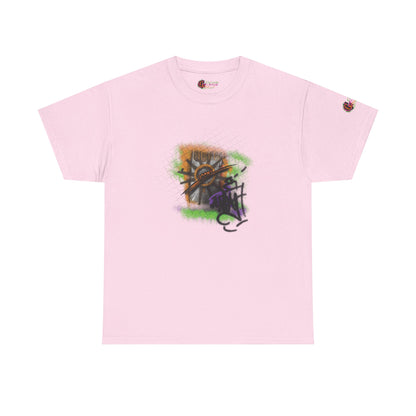 Abstract Graffiti Art T-Shirt — Colorful Urban Streetwear Tee