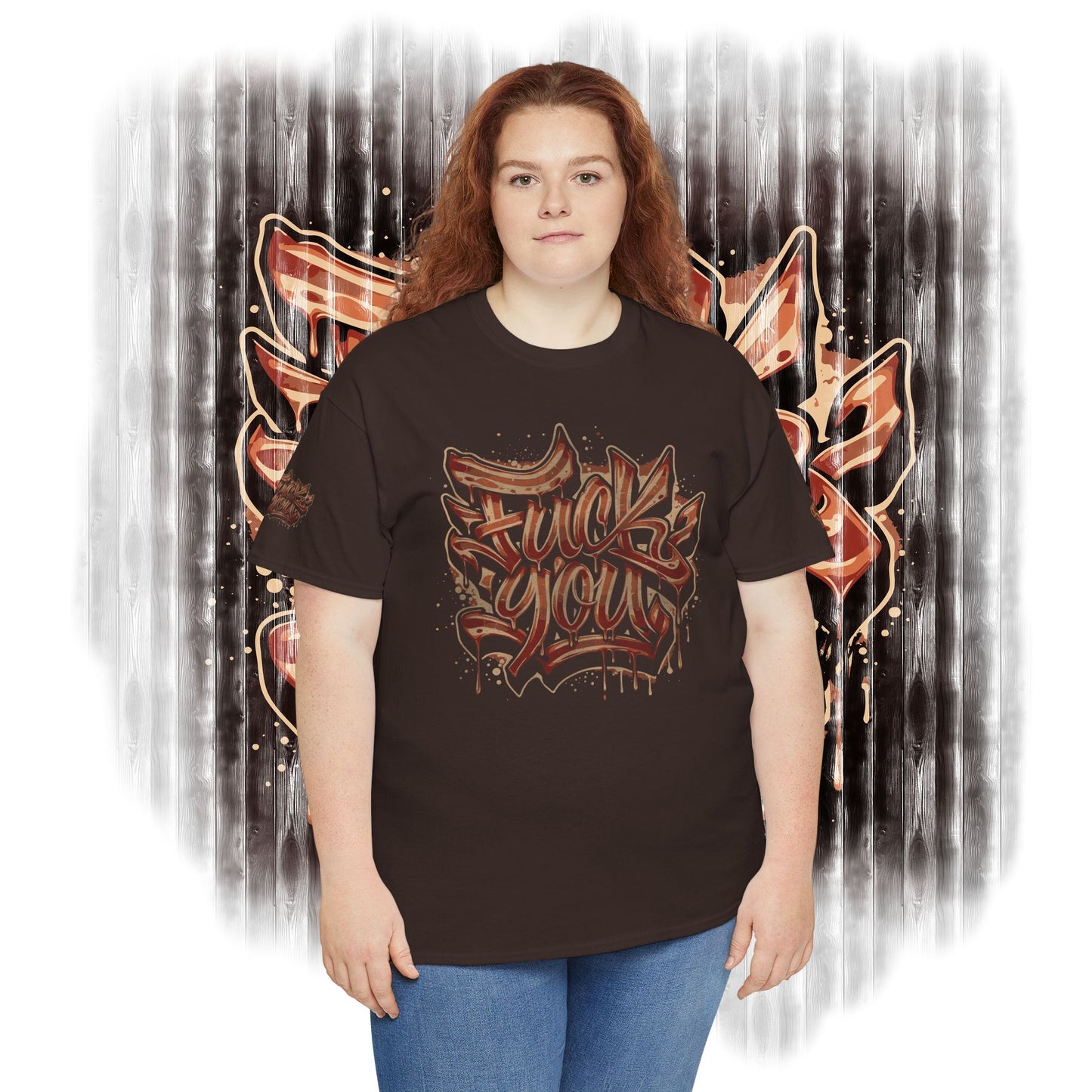 GRAFFITI CLOTHING F*UCK YOU BACON TEE