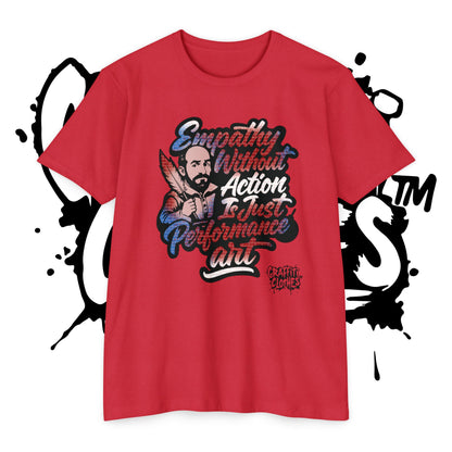 Empathy Without Action Is Just Performance Art