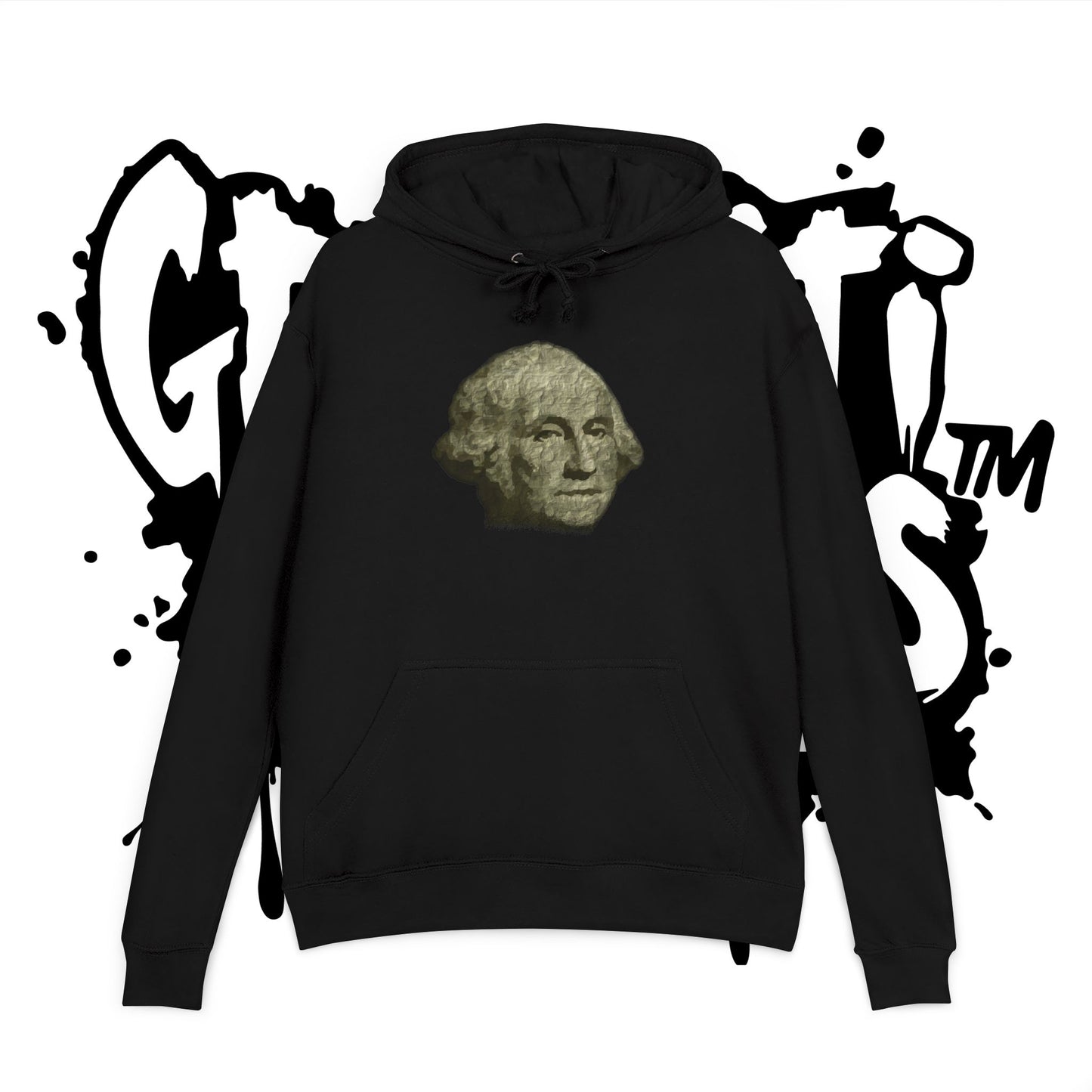 George Washington Quote Hoodie — Vintage Patriotic Pullover with 'If Freedom of Speech...'