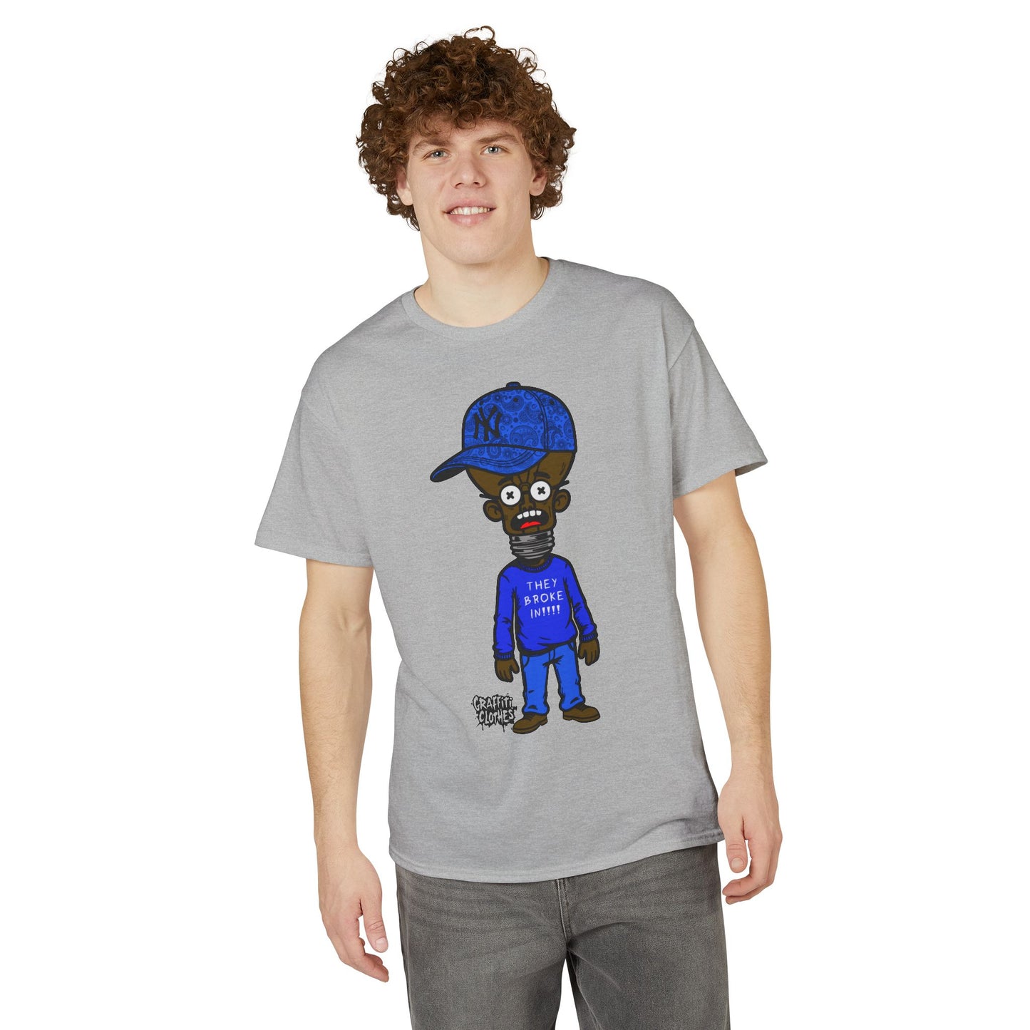 They Broke In!!! Graffiti T-Shirt