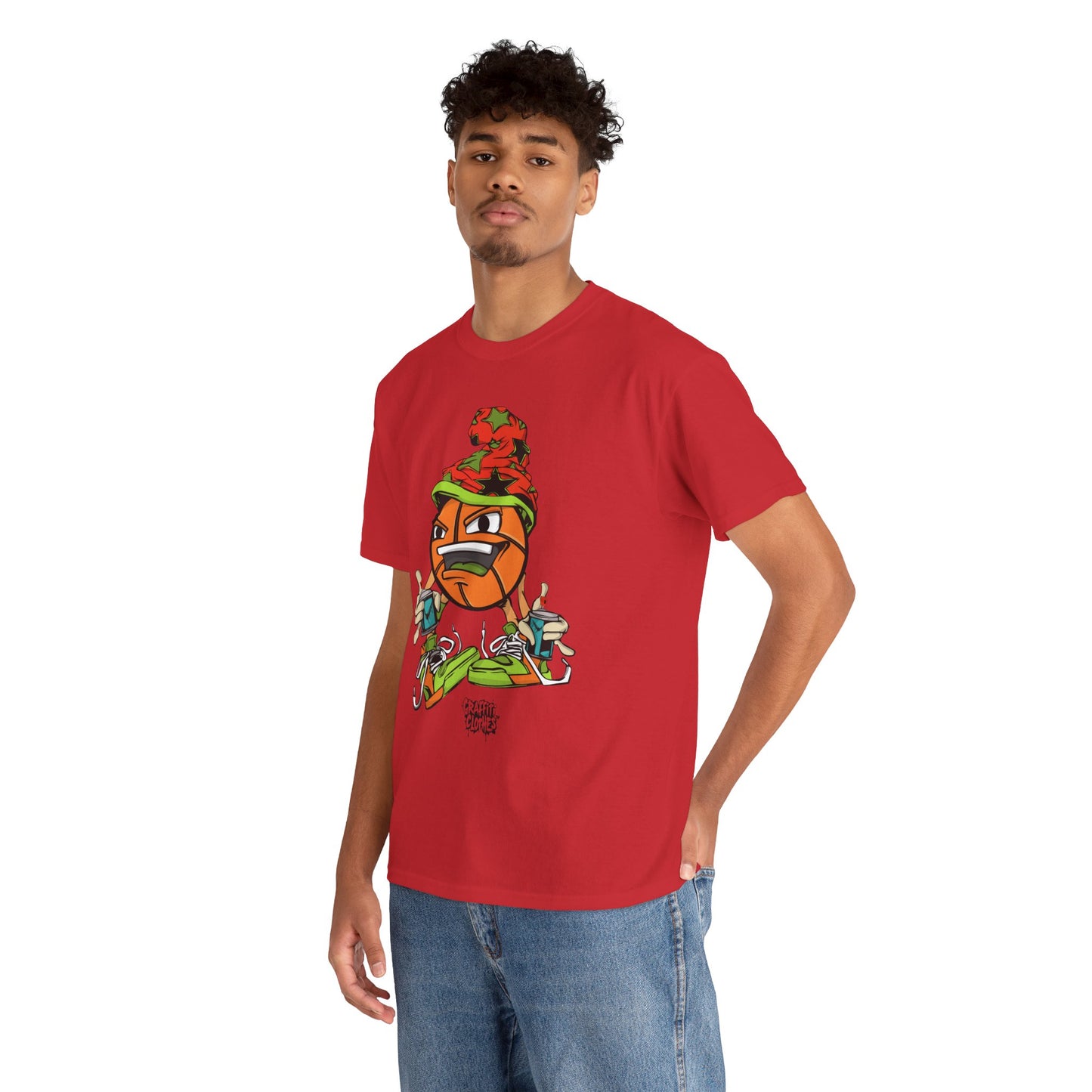 Basketball Graffiti Street Art Tee