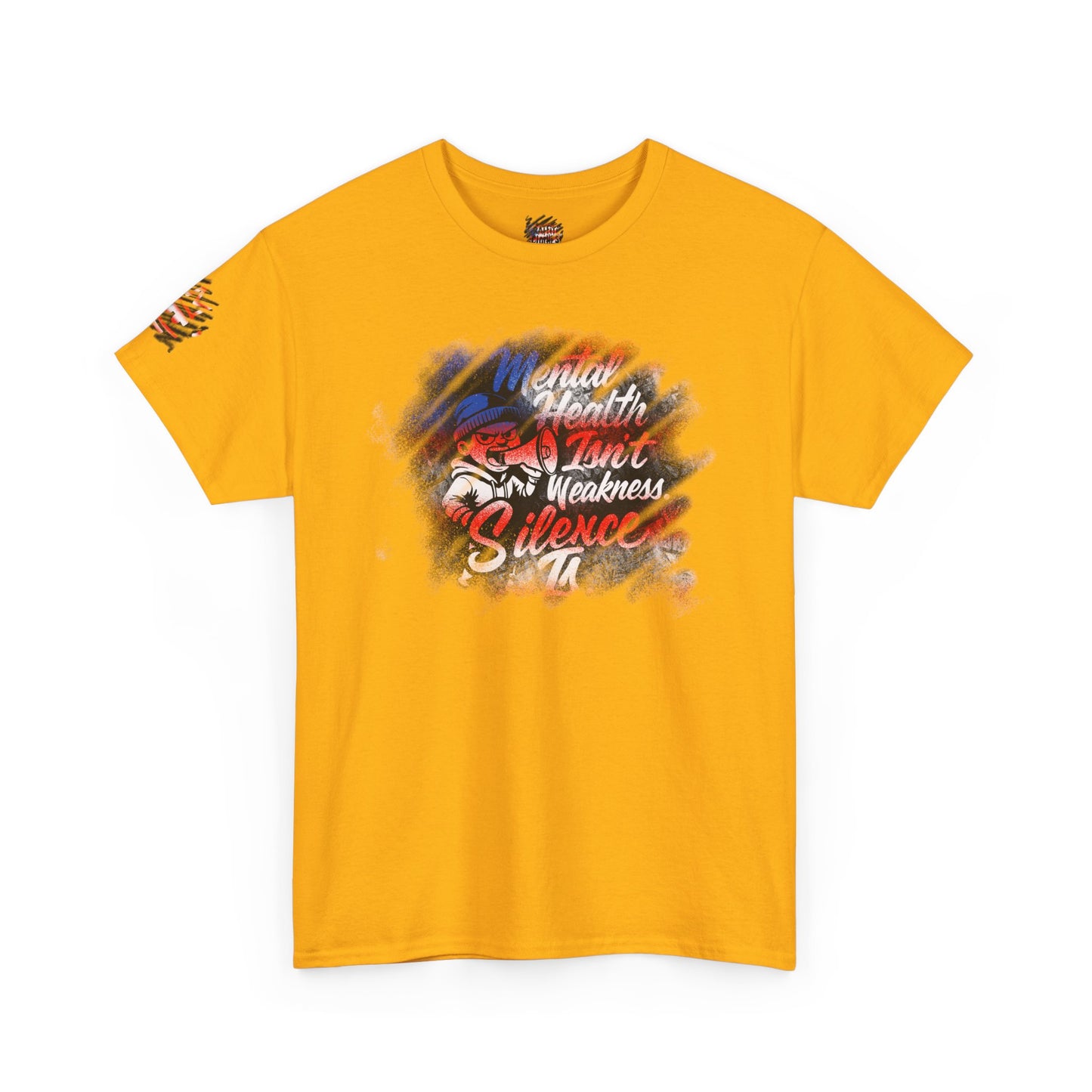 Mental Health Isn’t Weakness Tee — “Silence Is!” Awareness Shirt