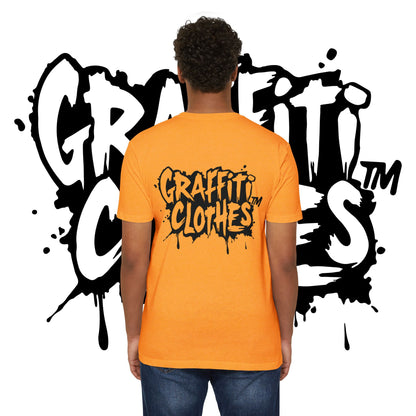 T-Shirt — "Real Men Talk About Their Shit" Bold Graphic Tee (Graffiti Clothes)