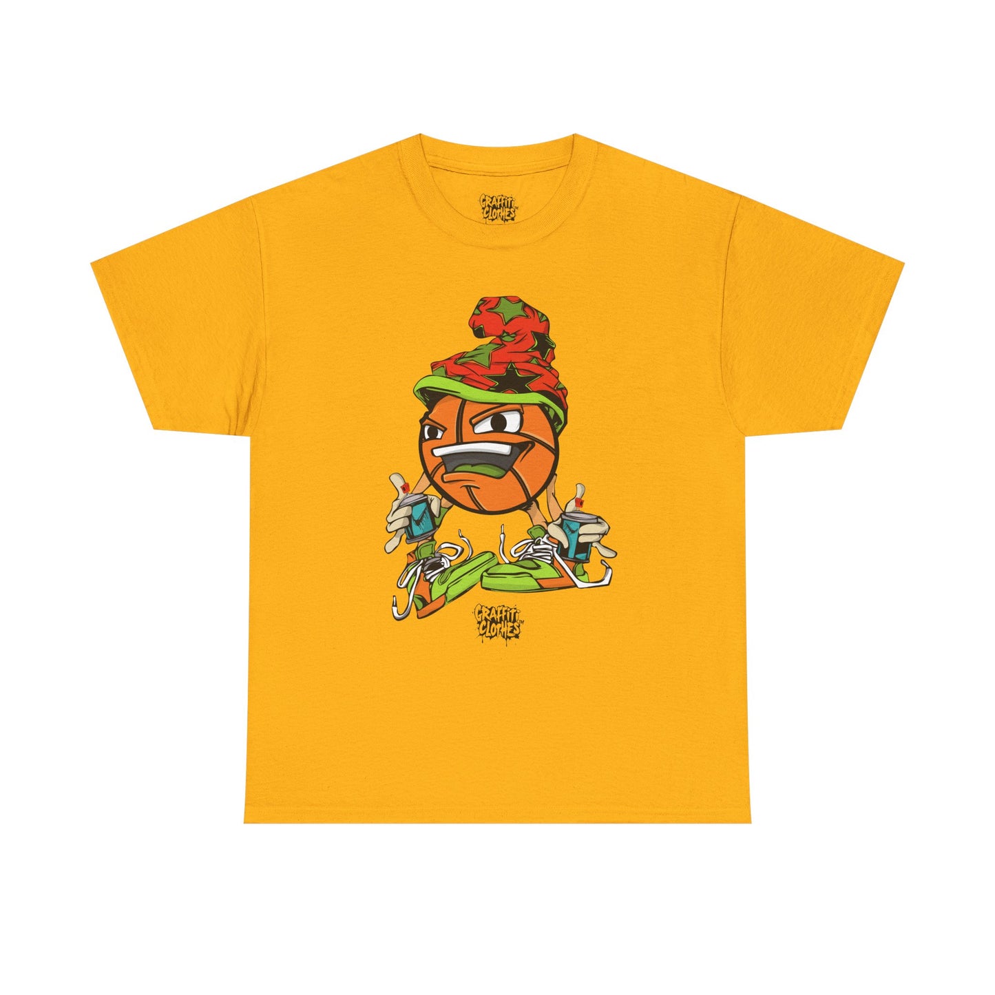 Basketball Graffiti Street Art Tee