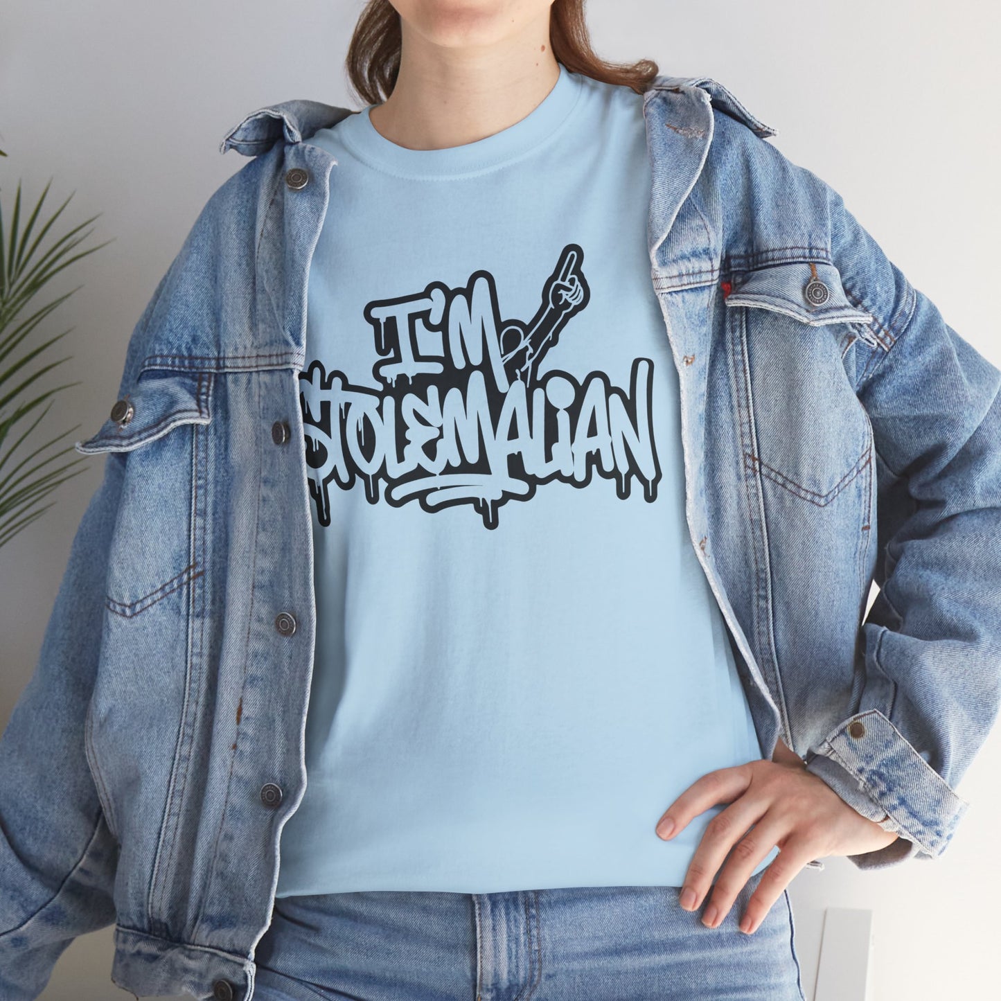 Graffiti 'I'm Stolemalian” Tee — Urban Streetwear T‑Shirt