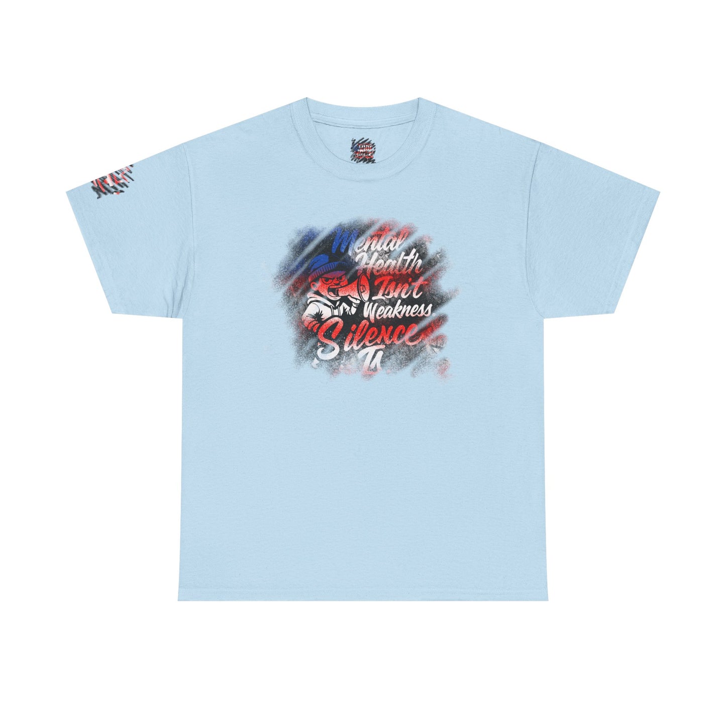 Mental Health Isn’t Weakness Tee — “Silence Is!” Awareness Shirt