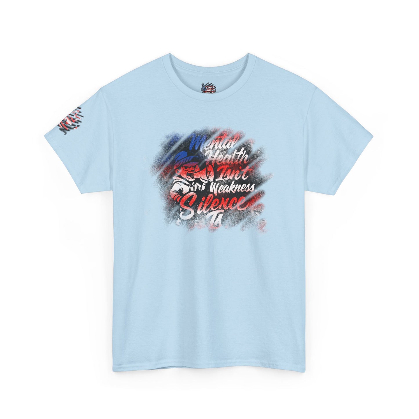 Mental Health Isn’t Weakness Tee — “Silence Is!” Awareness Shirt