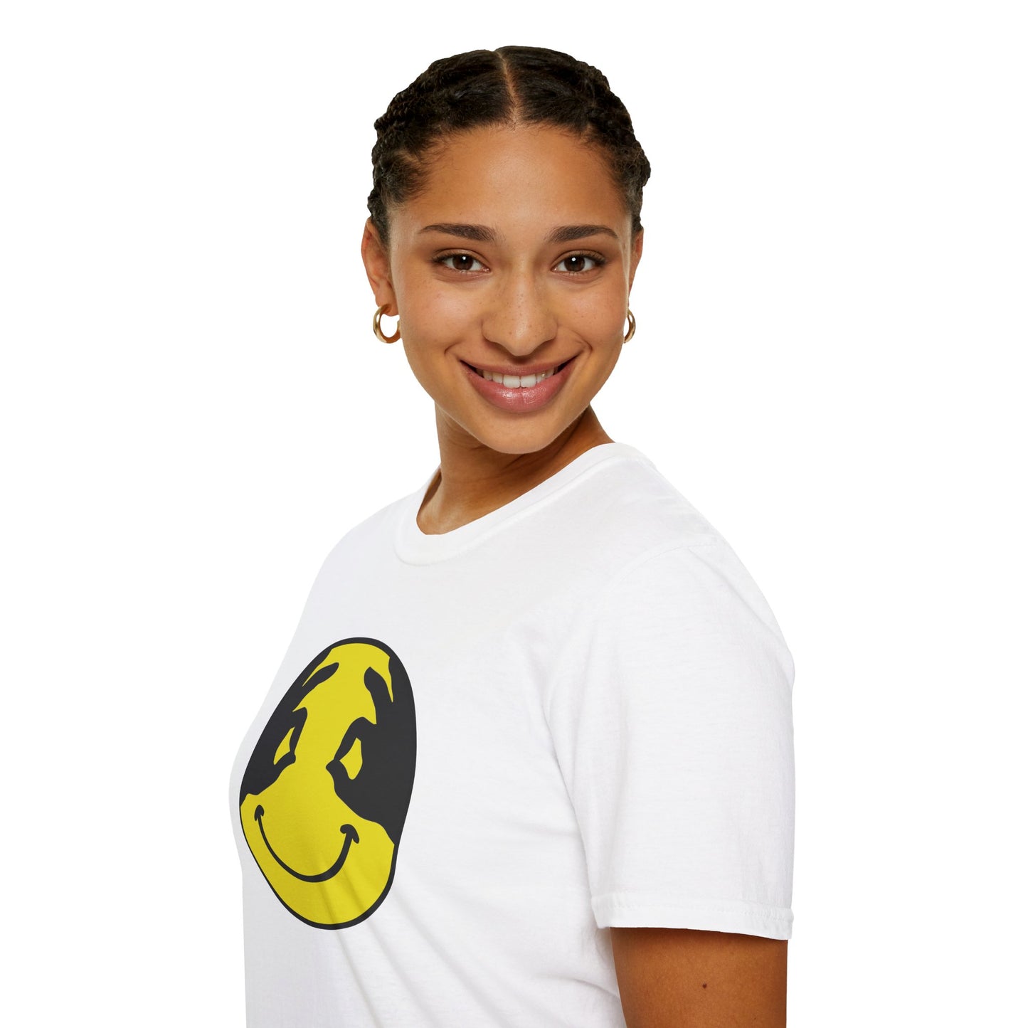Smiley Face T-Shirt - 'It's OK to Smile for a While' by Awax - Local Seattle Artist