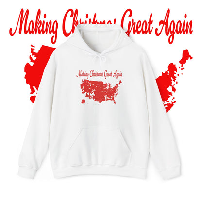 Christmas Hoodie - Unisex Heavy Blend™ Hooded Sweatshirt for Making Christmas Great Again