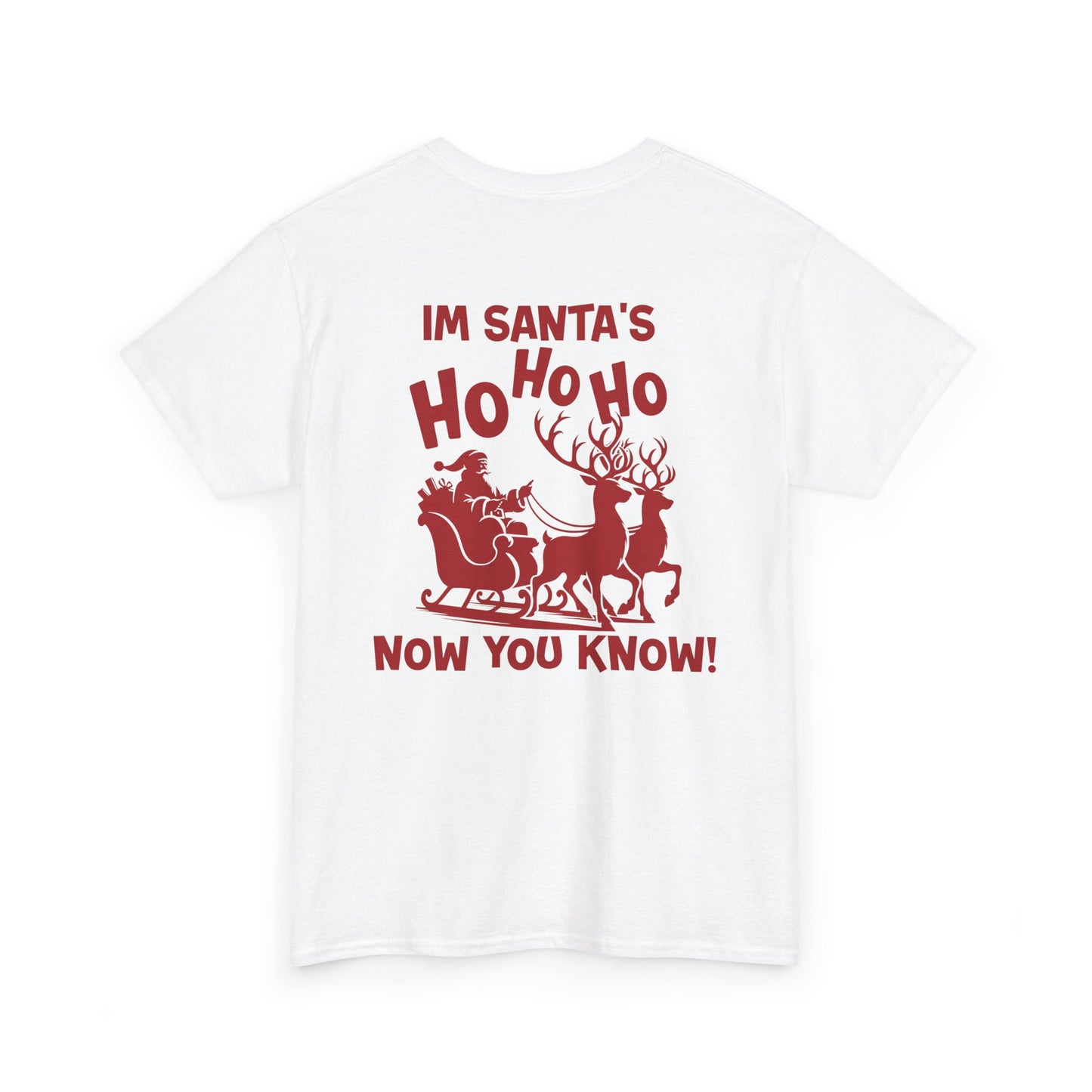 Funny Christmas Graffiti Tee — “I’m Santa’s …” Holiday Graphic T-Shirt