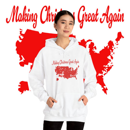 Christmas Hoodie - Unisex Heavy Blend™ Hooded Sweatshirt for Making Christmas Great Again