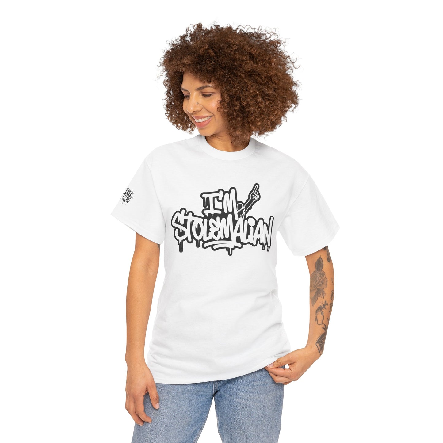 Graffiti 'I'm Stolemalian” Tee — Urban Streetwear T‑Shirt