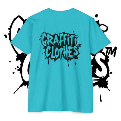 T-Shirt — "Real Men Talk About Their Shit" Bold Graphic Tee (Graffiti Clothes)