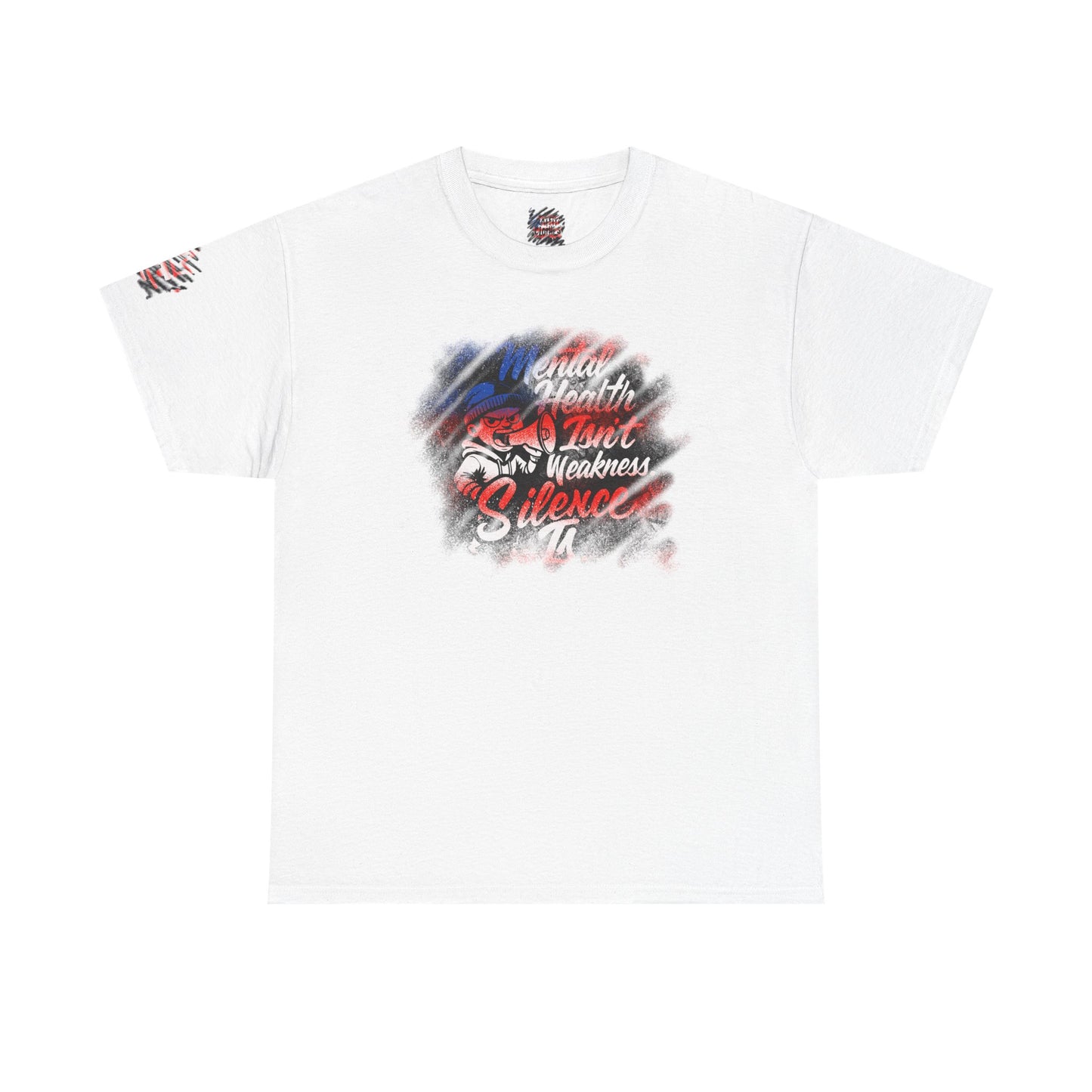 Mental Health Isn’t Weakness Tee — “Silence Is!” Awareness Shirt